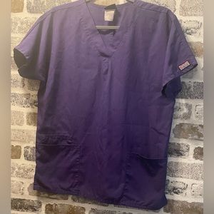 Women’s‎ Purple Cherokee Scrub Top.